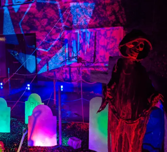 Lighting up the community this Halloween with PROLIGHTS and Avolites
